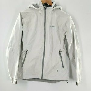Columbia Omni tech women’s zip up hooded winter jacket